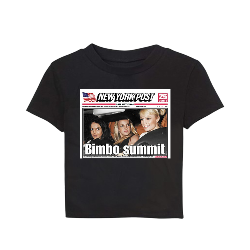 bimbo summit baby tee