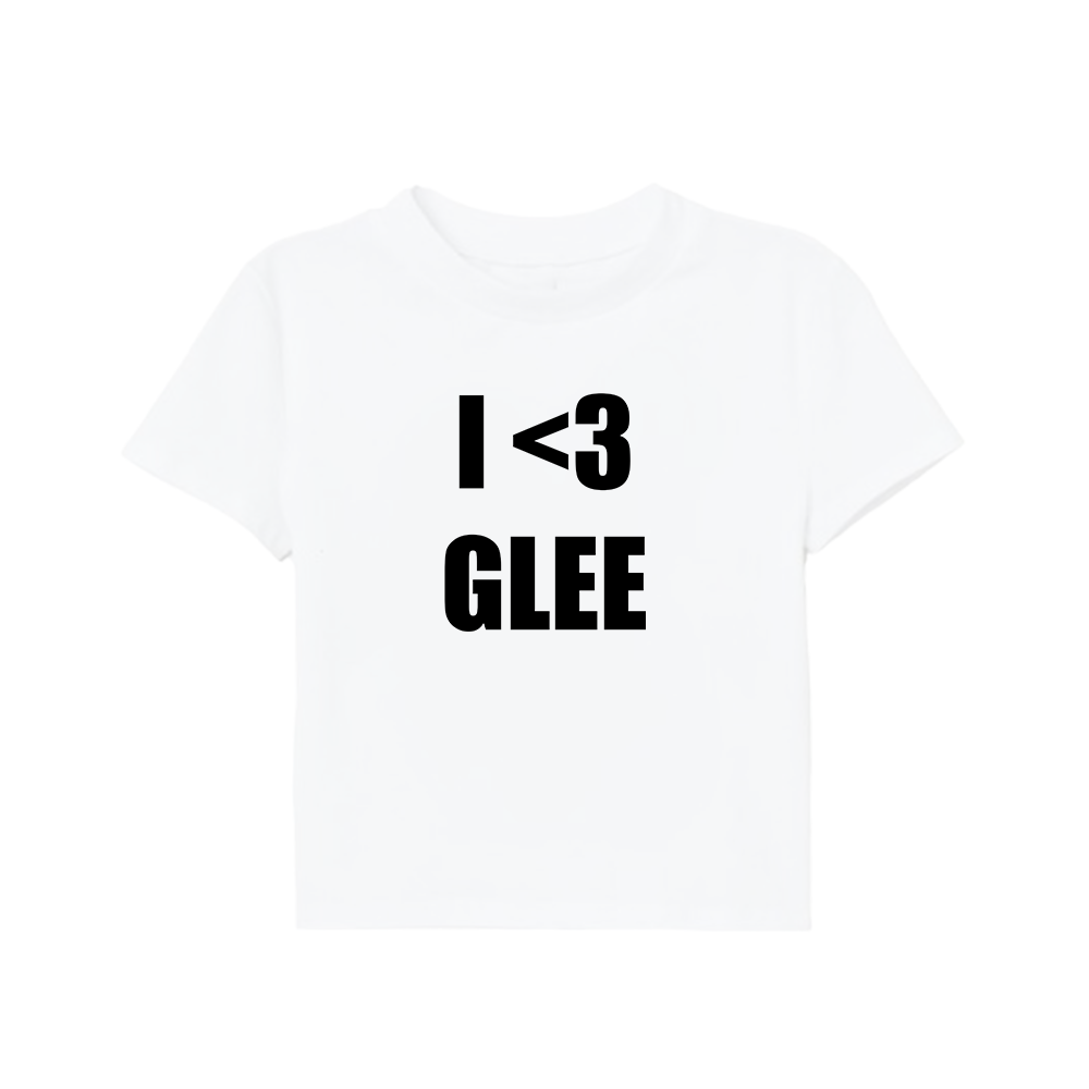 I love glee baby tee