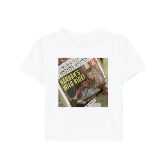 hannahs wild ride baby tee