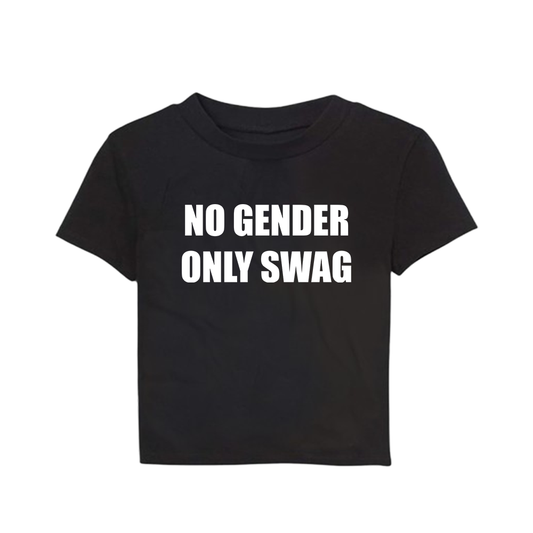no gender only swag baby tee