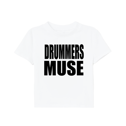 drummers muse baby tee
